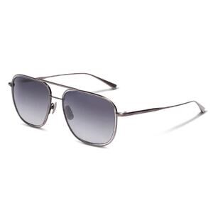 SALT. Antique Silver/Smoke Gray Polarized Colorado 58 Sunglasses